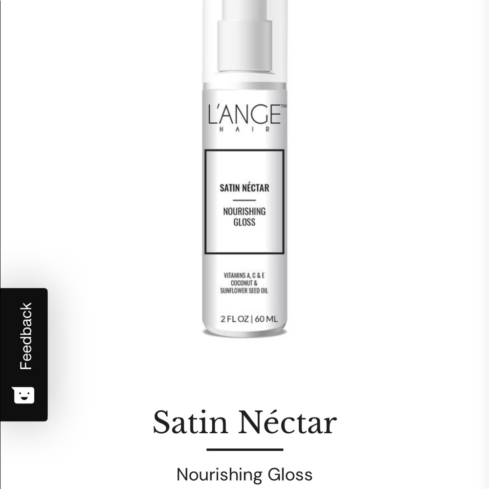 Lange Satin Nectar Nourishing Gloss